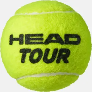 Набір м'ячів для тенісу Head TOUR 4 жовтий (4 штуки) 570704-570714