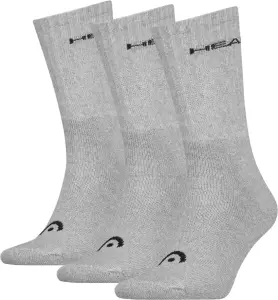 Шкарпетки Head ELEMENTS ALL SPORTS CREW 3P сірі (3 пари) 701229008-004