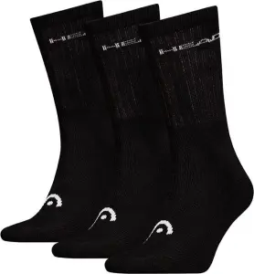 Шкарпетки Head ELEMENTS ALL SPORTS CREW 3P чорні (3 пари) 701229008-001