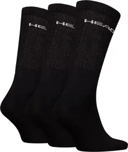 Шкарпетки Head ELEMENTS ALL SPORTS CREW 3P чорні (3 пари) 701229008-001