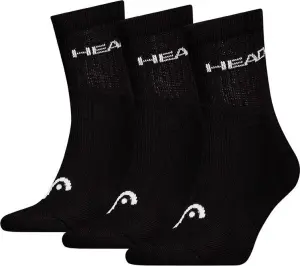 Шкарпетки Head ELEMENTS ALL SPORTS SHORT CREW 3P чорні (3 пари) 701229009-001