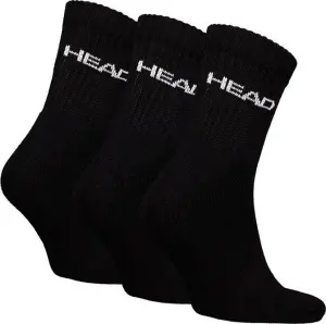 Шкарпетки Head ELEMENTS ALL SPORTS SHORT CREW 3P чорні (3 пари) 701229009-001