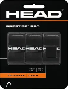 Обмотка для ракеток Head PRESTIGE PRO OVERWRAP чорна (3 штуки) 282-009 bk
