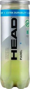 Набір м'ячів для падл-тенісу Head PADEL PRO+ 3B жовтий (3 штуки) 540203