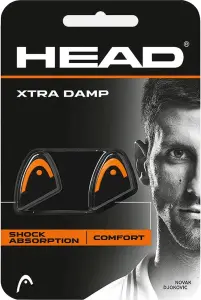Віброгасники для ракеток Head XTRA DAMP оранжево-чорні (2 штуки) 285-511 orange