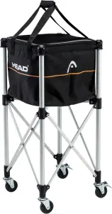 Корзина (тележка) для теннисных мячей Head BALL TROLLEY черная 287262