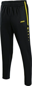 Спортивные штаны тренировочные Jako ACTIVE черно-желтые 8495-33