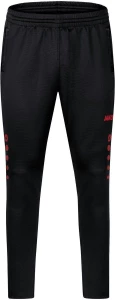 Спортивные штаны тренировочные Jako CHALLENGE черные-красные 8421-812