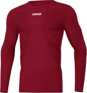Термобелье футболка с длинным рукавом Jako COMFORT 2.0 красная 6455-13