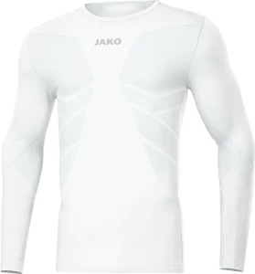 Термобелье футболка с длинным рукавом Jako COMFORT 2.0 белая 6455-00