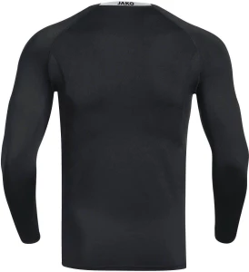 Термобілизна футболка з довгим рукавом Jako COMPRESSION 2.0 чорна 6451-08