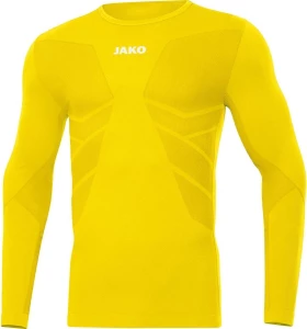 Термобелье футболка с длинным рукавом детская Jako COMFORT 2.0 желтая 6455-30
