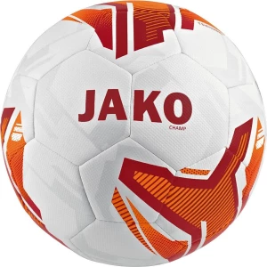 Футбольний м'яч полегшений Jako HYBRID CHAMP біло-червоний 2359-19 Розмір 5