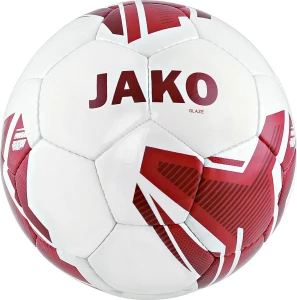 Футбольний м'яч полегшений Jako GLAZE 2380-04 біло-червоний Розмір 5