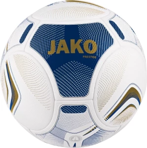 Футбольний м'яч Jako PRESTIGE біло-синьо-золотий 2306-707. Розмір 5
