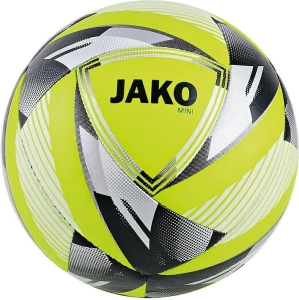 Сувенирный футбольный мяч Jako NEON желто-серебристый 2384-03 Размер 1