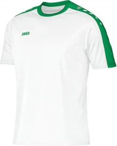 Футболка Jako STRIKER S/S бело-зеленая 4206-60