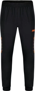 Спортивные штаны детские Jako CHALLENGE черно-неоново-оранжевые 9221-807