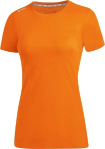 Футболка для бега женская Jako RUN 2.0 неоново-оранжевая 6175-19
