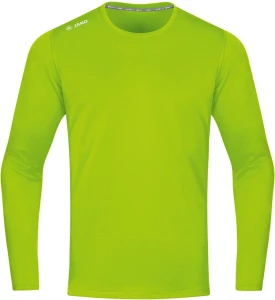 Футболка з довгим рукавом для бігу Jako RUN 2.0 неоново-зелена 6475-25