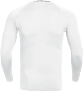 Термобілизна футболка з довгим рукавом Jako COMPRESSION 2.0 біла 6451-00