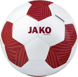 Футбольний м'яч тренувальний Jako STRIKER 2.0 біло-червоний 2353-702 Розмір 5