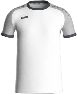 Футболка джерсі Jako ICONIC S/S біло-сіра 4224-016