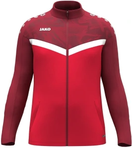 Олімпійка (мастерка) Jako ICONIC червоно-біла 9324-103