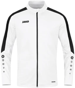 Олімпійка (мастерка) Jako POWER біло-чорна 9323-000