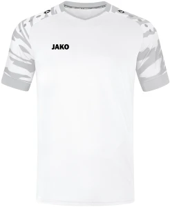 Футболка джерсі Jako POWER S/S біло-сіра 4244-010