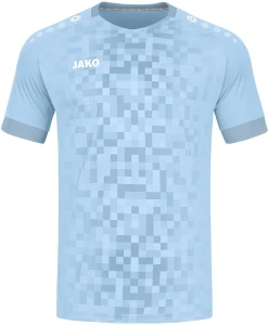 Футболка джерсі дитяча Jako PIXEL S/S світло-блакитна 4241-455