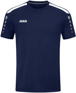 Футболка джерсі дитяча Jako POWER S/S темно-синьо-біла 4223-900