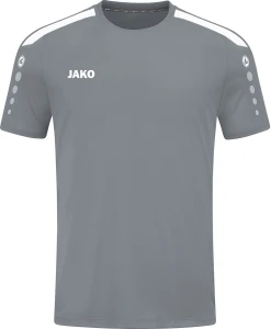 Футболка джерсі Jako POWER S/S сіро-біла 4223-840