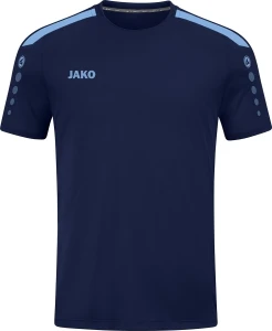 Футболка джерсі дитяча Jako POWER S/S темно-синьо-блакитна 4223-910