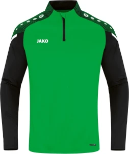 Реглан дитячий Jako ZIP TOP PERFORMANCE зелено-чорний 8622-221