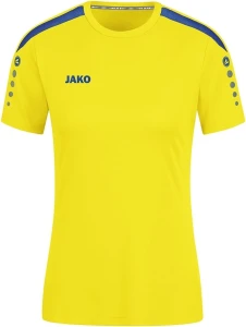 Футболка джерси женская Jako POWER S/S желто-синяя 4223-304