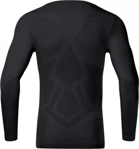 Термобелье футболка с длинным рукавом Jako COMFORT RECYCLED черная 6456-800