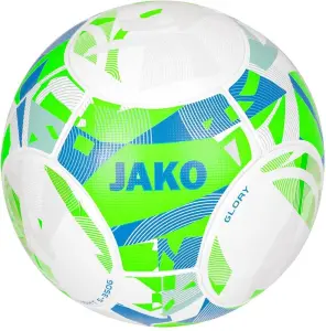 Футбольный мяч облегченный Jako GLORY бело-зелено-синий Размер 5 2349-664