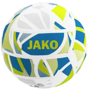 Сувенірний футбольний м'яч Jako ICONIC біло-синьо-лимонний Розмір 1 2339-668