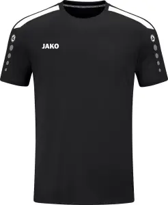 Футболка джерсі дитяча Jako POWER S/S чорно-біла 4223-800