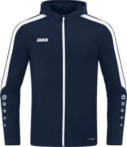 Олімпійка (мастерка) з капюшоном дитяча Jako POWER темно-синьо-біла 6823-900