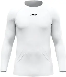 Термобелье футболка с длинным рукавом Jako LIGHTWEIGHT белая 6459-000