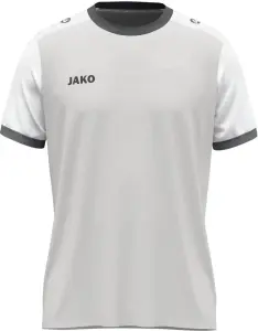 Футболка джерсі Jako DYNAMIC S/S сіро-біла 4270-837