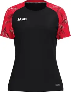 Футболка жіноча Jako SONIC чорно-червона 6126D-812