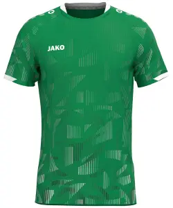 Футболка джерсі дитяча Jako SONIC S/S зелено-чорно-біла 4226-261