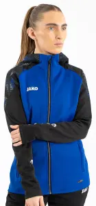Олімпійка (майстерка) з капюшоном жіноча Jako SONIC синьо-чорна 6826D-408