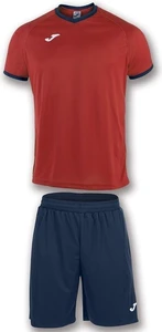 Комплект футбольной формы Joma ACADEMY 101097.603 красно-темно-синий