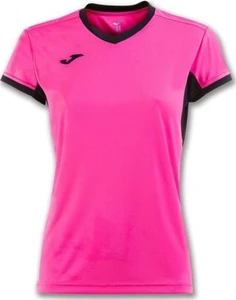 Футболка жіноча рожево-чорна Joma CHAMPION IV 900431.031