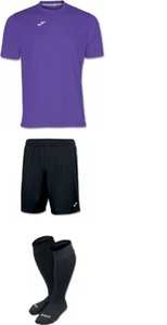 Комплект футбольной формы фиолетовый Joma COMBI №25