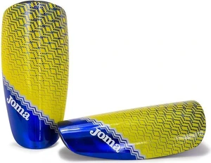 Щитки футбольные с чулками Joma J-PRO желто-темно-синие 400503.019